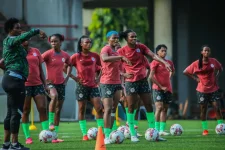 Oshoala leads first seven Super Falcons to Casablanca for WAFCON camp.webp