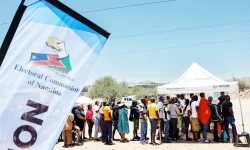 Voter turnout drops significantly in Namibia's regional and local elections.webp