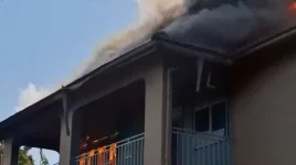 Blaze rips through late Dr Ssemogerere's Lubaga home.webp