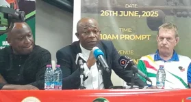 Ghana Olympic Committee Welcomes World Bowls Delegation at Accra Stadium.webp