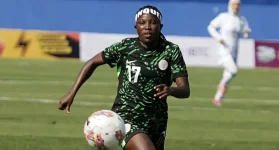 Super Falcons Defender Illivieda Returns to Camp After Husband's Death.webp