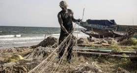Foreign trawlers deplete Gambia fish stocks, fueling a coastal community crisis.webp