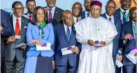 Akufo-Addo Calls for 30 Percent Sovereign Reserves to Fund African Banks.webp