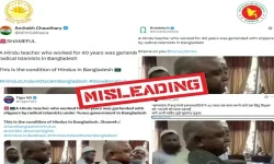 Bangladesh Press Wing Debunks False Claims of Hindu Man's Humiliation by Radical Islamists.webp