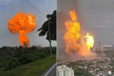 Underground Soil Fails, Causes Explosive Gas Pipeline Fire in Subang Jaya.webp