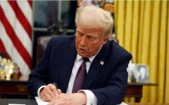Trump signs executive order lifting most sanctions on Syria, keeps pressure on Assad.webp