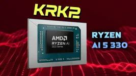 AMD's Zen 5 Ryzen AI 5 330 APU Leaks, Power-Efficient for Budget Laptops.webp