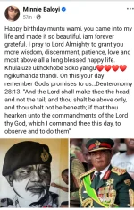 VP Chiwenga Basks in Wife's Scripture-Soaked Birthday Post.webp