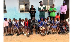 Zanu PF Youth Leader Donates Shoes and School Fees to Hurungwe Students.webp