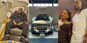 Wicknell Chivayo Gifts Jah Prayzah's Wife a Land Rover Defender.webp