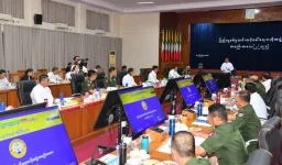 Myanmar defense minister chairs meeting on military service training, oversight.webp
