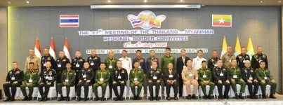 Myanmar and Thailand hold the 37th regional border committee meeting in Chiang Mai.webp