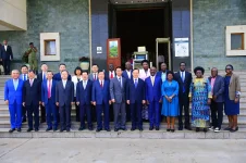 Tayebwa bows to China's delegation at Uganda's Parliament.webp