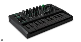 French Arturia MicroBrute UFO all black synth abducts studio budgets.webp