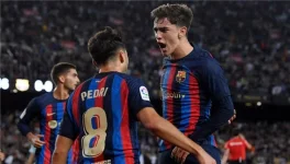 Gavi benched at Barcelona, now behind De Jong, Pedri, and Olmo.webp