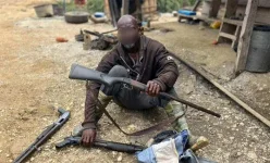 Police nab seven illegal Abora miners with shotguns, excavators.webp