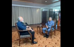 Anwar blinks, wishes political rival Mahathir well on 100th birthday.webp