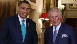Holness pits Jamaica against King Charles III over slavery reparations.webp