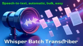 Reactorcore stuns Windows users with free offline Whisper Batch Transcriber.webp