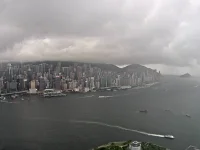 Hong Kong kids stranded in schools by cyclone Danas deluge.webp
