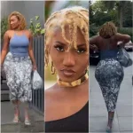 Wendy Shay attacks naive critics over her natural BBL body.webp