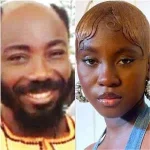 Big Akwes uses Cina Soul's body to sell music on Max TV.webp
