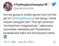 Lumumba William Gerald Mutumanje post about Melody Natalie Mhandu and Dr. Shingi Albert Munyeza.webp