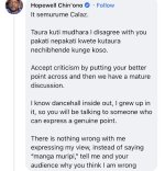Hopewell Rugoho-Chin'ono responds to Tawanda Mumanyi, Seh Calaz - IMG1.jpeg