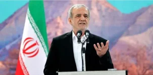 Masoud Pezeshkian, hurt in Tehran underground blast blamed on Israel.webp