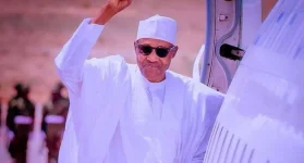 Nigeria is in shock as Buhari dies in a London clinic under Tinubu's watch.webp