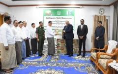 Pakistan sends noodles to solve Mandalay's earthquake crisis.webp