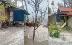 Kedah coast on alert as huge waves slam Tanjung Dawai and trigger panic.webp