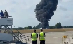 Fireball at London Southend as medevac plane crashes after Croatia flight.webp