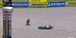 Bezzecchi shrugs off Sachsenring crash as rookie vows MotoGP comeback with Aprilia.webp