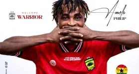 Philip Amoh vows to shake up Asante Kotoko attack after New Edubiase switch.webp