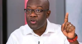 Kojo Oppong Nkrumah says the dumsor levy denies Ghanaians relief from cedi gains.webp