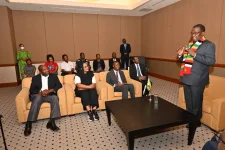 Mnangagwa calls Zimbabwe diaspora in Japan to back dams and irrigation.webp