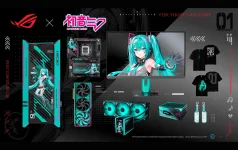 Asus ROG x Hatsune Miku PC gear features Strix Helios II and RTX 5080.webp
