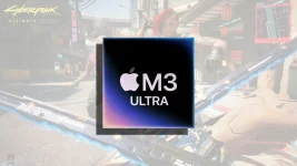 Max Weinbach shows M3 Ultra hitting 50fps in Cyberpunk 2077 on Mac.webp