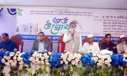 Khalid Hossain urges imams in Khulna to fight social ills as model mosque opens.webp