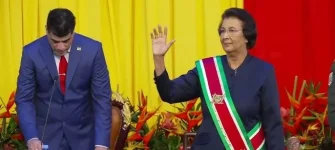 Jenny Simons makes history as Suriname elects first female president in oil era.webp