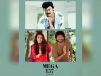 Makers of Chiranjeevi's Mega157 warn legal action over leaked set photos and videos.webp