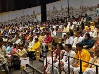 Youth Spiritual Summit in Varanasi kicks off with focus on drug-free India initiative.webp