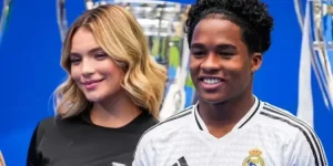 Endrick reveals secret wedding to model wife Gabriely Miranda after months of speculation.webp