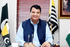 Amir Muqam reaffirms support for Kashmir's right to self-determination on Accession Day.webp