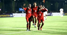 Bangladesh U-20 women thrash Sri Lanka 5-0, stay perfect in SAFF Championship.webp