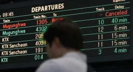 KORAIL resumes train services as heavy rain subsides in South Korea.webp