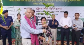 Adviser Chakma admits Bandarban's development is lagging.webp