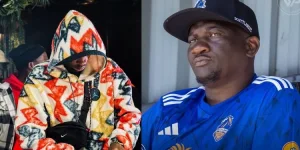 Scottland FC stuns Highlanders, celebrates with Scotts Maphuma after big win.webp