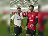 Shubman Gill and Bruno Fernandes discuss pressure as India meet Manchester United.webp
